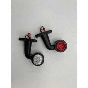 Габарит  двухцветный "Мини" 7 см 12LED 24v