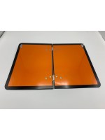 Сигнальная светоотражающая таблица "Опасный груз" металлическая складная 400Х250 мм