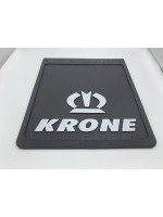Брызговик на заднее односкатное колесо универсальный "KRONE" Тиснёный чёрный 1 сорт (400X450)