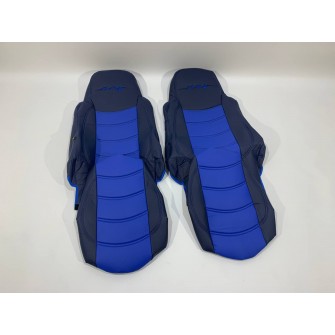 Набор чехлов для сидений DAF XF95 - XF105 синего цвета