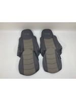Набор чехлов для сидений DAF XF95 - XF105 серого цвета