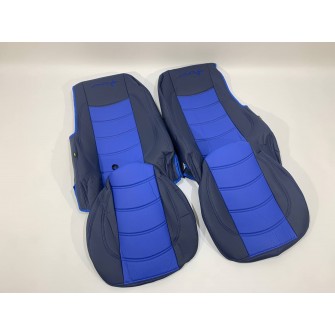 Набор чехлов для сидений DAF XF E6 синего цвета