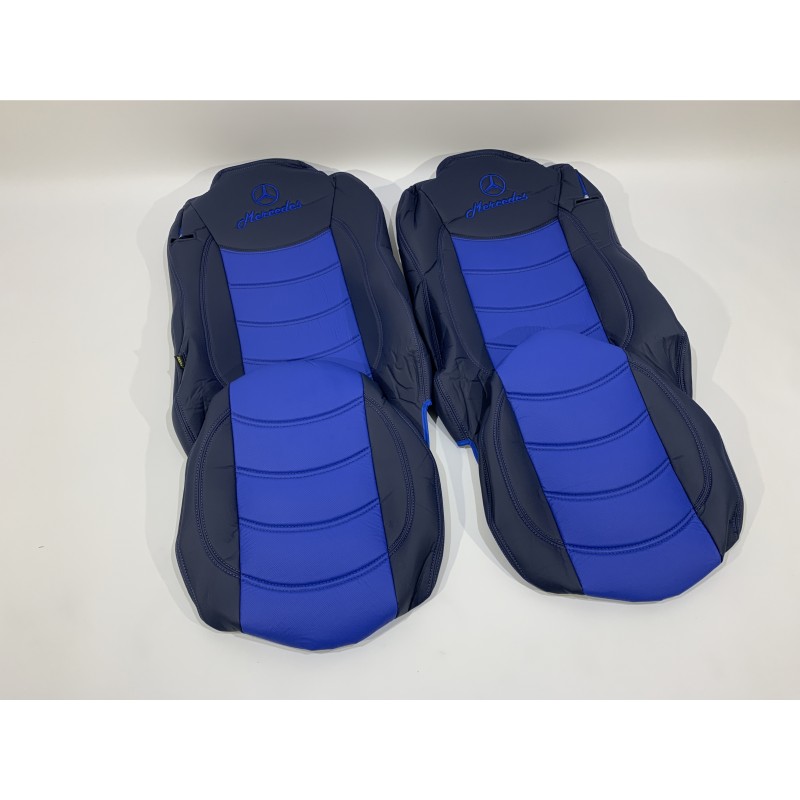 Набор чехлов для сидений MERCEDES ACTROS E6 синего цвета
