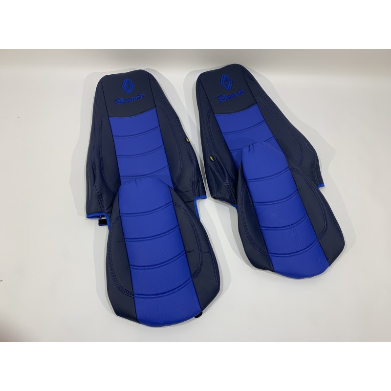 Набор чехлов для сидений RENAULT PREMIUM 460 DXI E5 синего цвета