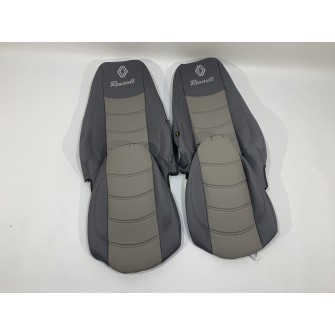 Набор чехлов для сидений RENAULT PREMIUM 460 DXI E5 серого цвета