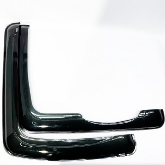 Декоративный ветровик Mercedes Atego темно-серый цвет