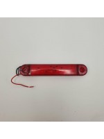 Габаритный фонарь светодиодный красный 12LED 24V