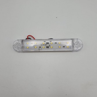 Габаритный фонарь белый 24V LED