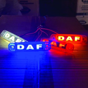 Габаритный фонарь светодиодный 24В с надписью DAF