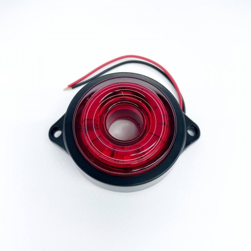 Габаритный фонарь красный 24V LED