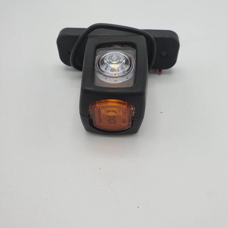 Габаритный фонарь заноса прицепа трёхцветный диодный LED 24V