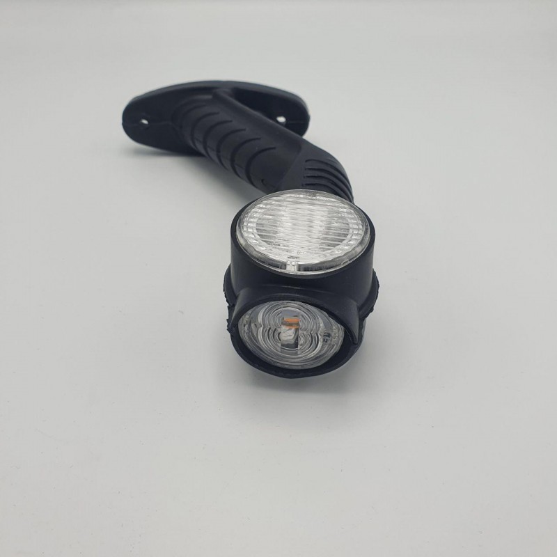 Габаритный фонарь заноса прицепа тюнинговый трёхцветный диодный LED 24V
