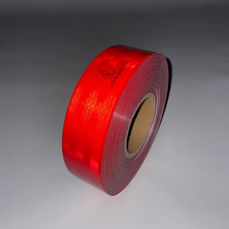 Стрічка світловідбиваюча для маркування кузова червона контурна (Е)