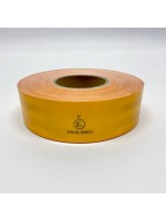 Стрічка світловідбиваюча для маркування кузова жовта контурна (Е)