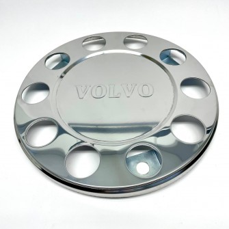 Колпак на колесо металлический 22,5 хромированный со штампованной надписью VOLVO