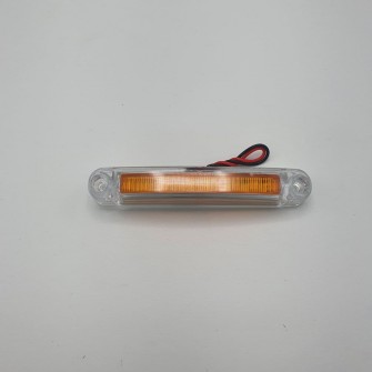 Габаритный фонарь светодиодный жёлтый 9LED 12-24V