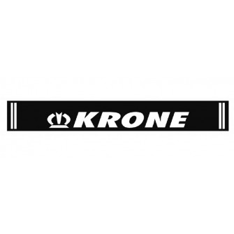 Бризковик гумовий на задній бампер з написом "KRONE" 2400х350мм
