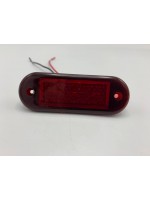 Габаритный фонарь светодиодный Красный 12-24V 6LED