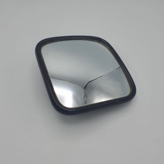 Зеркало заднего вида универсальное дополнительное сферическое 182*182*55 мм (маленькое) с подогревом 24В и монтажным комплектом LH=RH