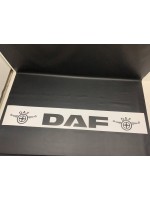 Брызговик на задний бампер с рисунком "DAF" Белый (350X2400)