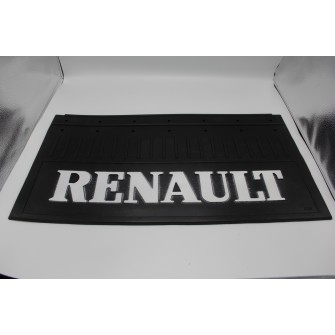 Брызговик с надписью "RENAULT" Тиснёный чёрный (350Х650)