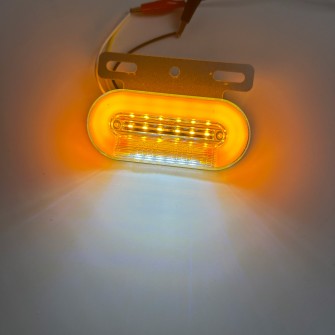 Габаритный фонарь Желтый 24v LED