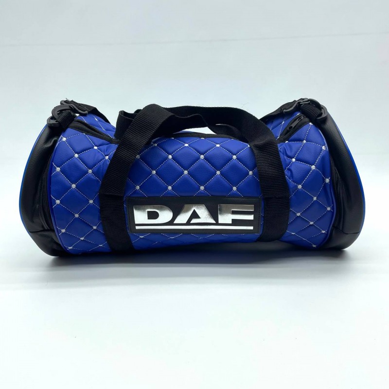 Сумка с логотипом "DAF" Синяя из экокожи 500х230