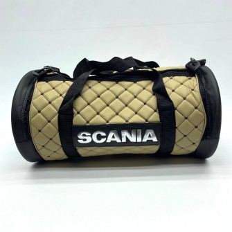 Сумка з логотипом "SCANIA" Бежева з екошкіри 500х230