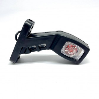 Габаритный фонарь заноса прицепа трехцветный 14 см LED 12-24v