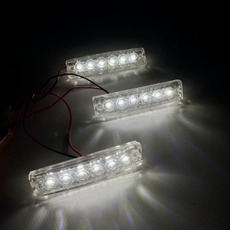 Габаритный фонарь белый LED 24V NOKTA