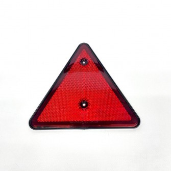 Светоотражатель треугольный красный