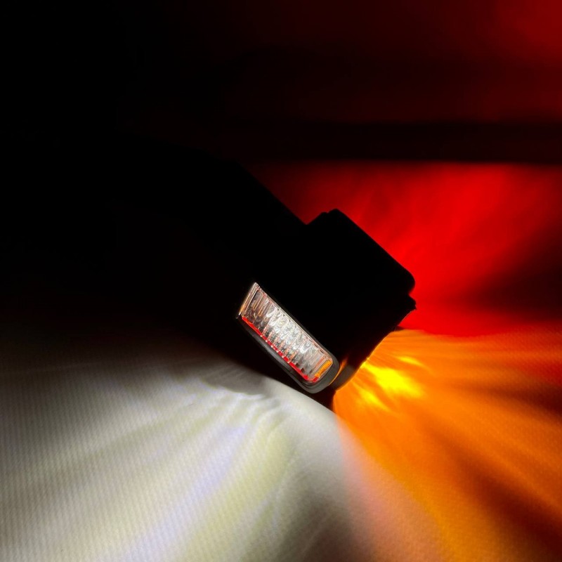 Габаритный фонарь заноса прицепа 3-х цветной 19 см