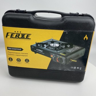 Портативная туристическая газовая плита FERZE с переходником подключения на баллон
