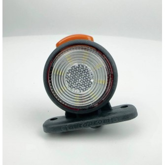 Габаритный фонарь Мини рожок трехцветный LED 24v