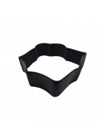 Оплетка для руля с эко-кожи текстурированная чорная 450 мм