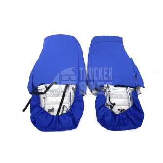Чехлы на сиденье DAF XF105-106 Широкие Синие