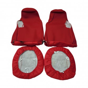 Чохли на сидіння DAF XF95/105 вузькі червоні