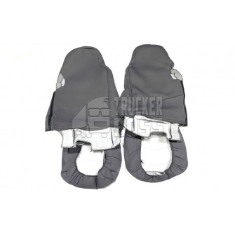 Чехлы на сиденье DAF XF 95-105 (Узкие сиденья) Серые