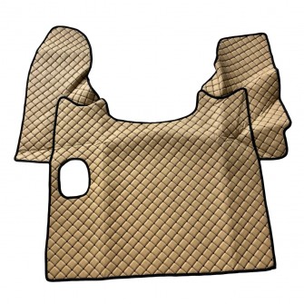 Килимок еко-шкіра XF105 механіка бежеві