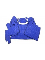 Килимок Еко-шкіра DAF XF105 Автомат Сині