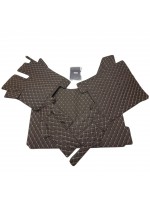 Килимок 3Д Еко-шкіра DAF XF106 Коричневий