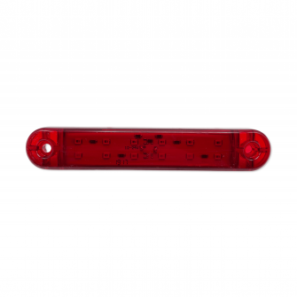Габаритный фонарь светодиодный красный 12LED 24V
