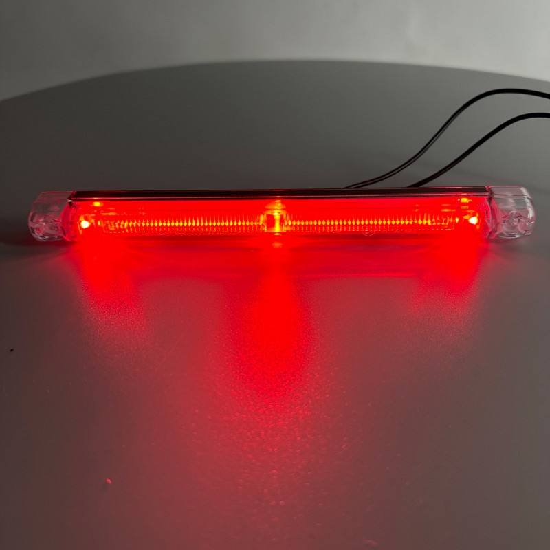 Габаритный фонарь на спойлер кабины LED 12-24V Красный WAS