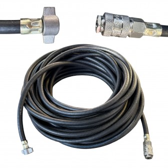 Шланг підкачки 18 м з швидкознімом для пістолета підкачки