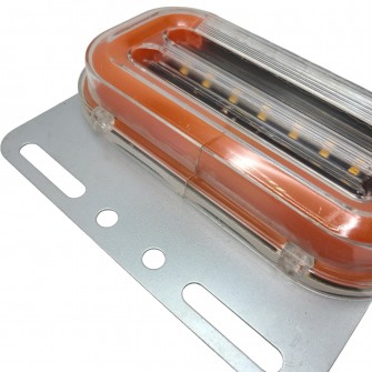 Габаритный фонарь "динамический поворот" Желтый 24v LED Уценка