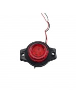 Габаритный фонарь диодный 12-24В 6LED красный