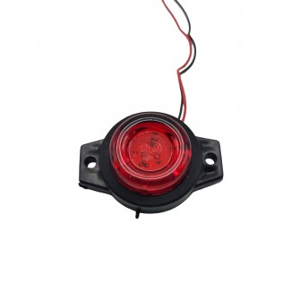 Габаритный фонарь диодный 12-24В 6LED красный