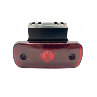 Габаритний ліхтар Червоний 12-24v з кронштейном 6LED