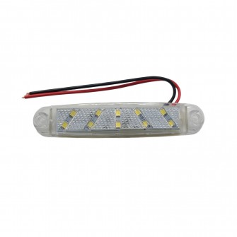 Габаритний ліхтар 12-24В 10LED білий