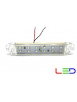 Габаритный фонарь диодный 12-24В 12LED белый